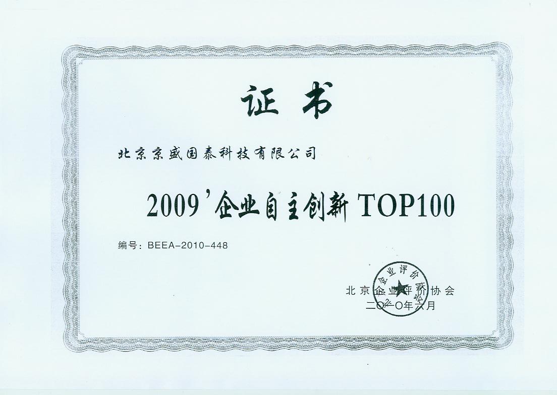 自主创新top100